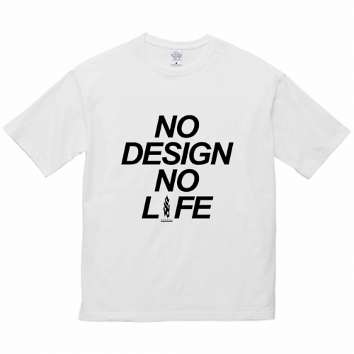 オリジナルブランドのロゴをプリントしたメッセージTシャツ